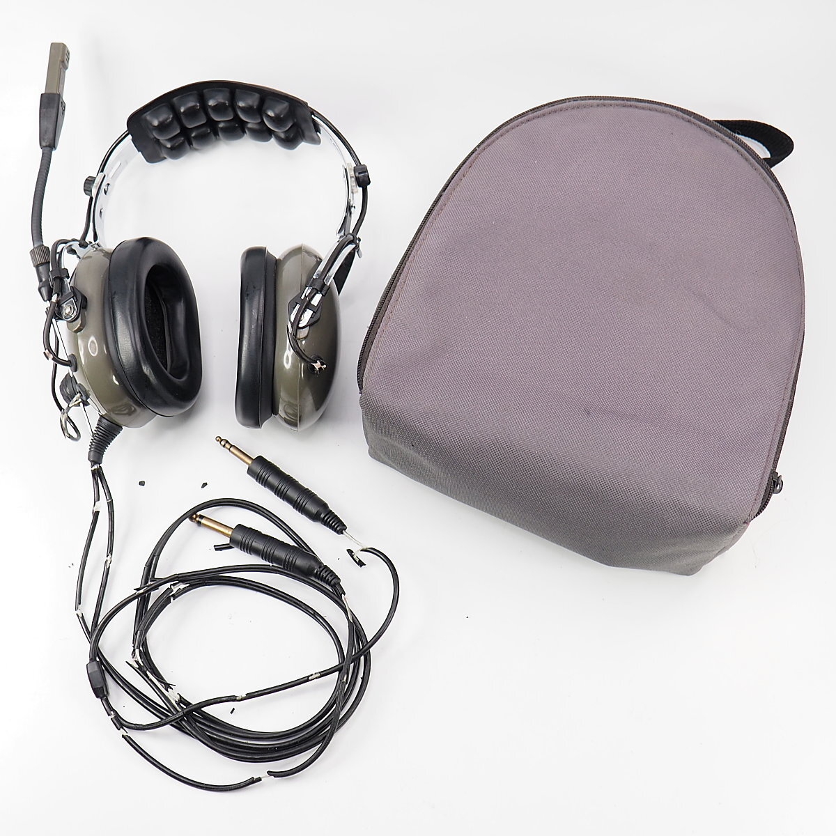 Vintage Pilot Avionics Pilot PA11-40 Headset with Microphone