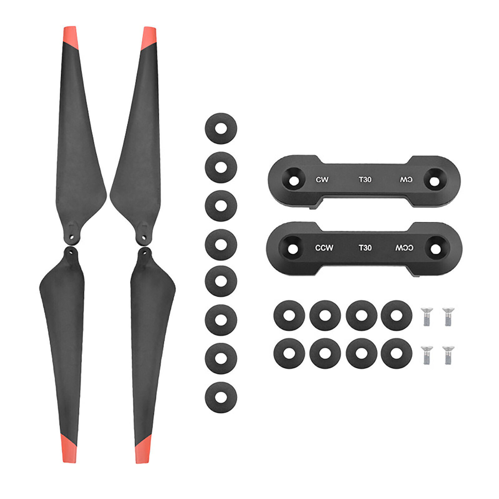 For DJI T30 Plant UAV Blade Fixing Accessories 3820 Carbon Fiber Propeller Clip