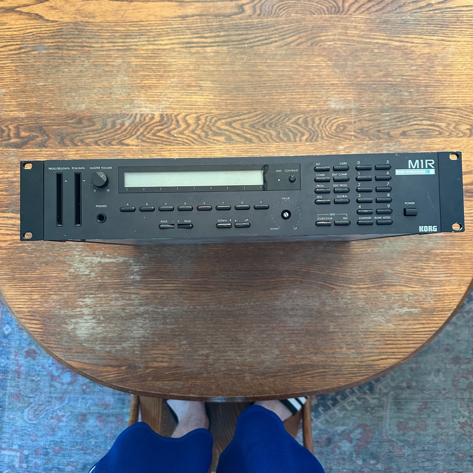 Korg M1R Rackmount Synthesizer Tested and Working With Some Flaws