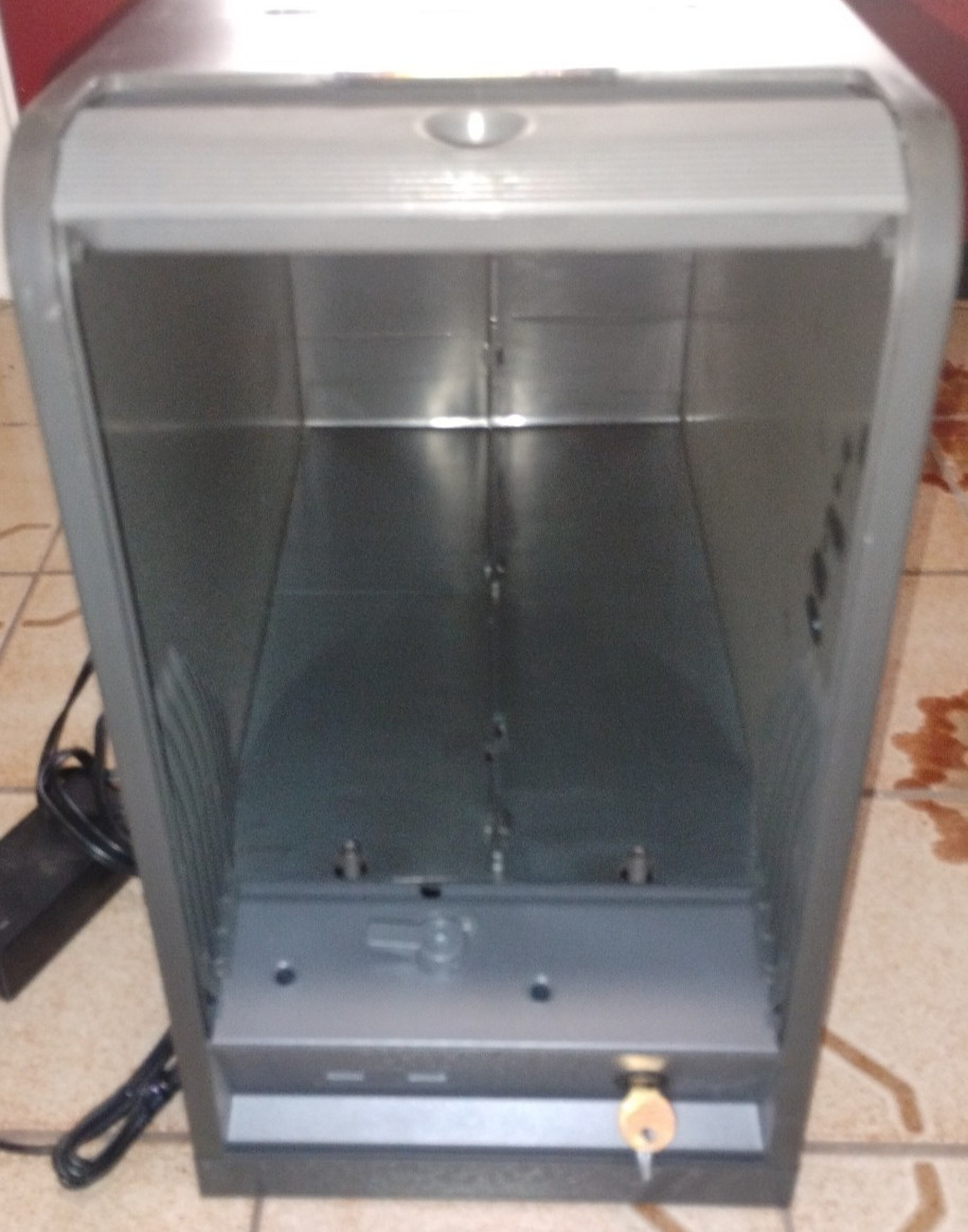 Steelcase DSPC personal safe locking console Desk Office storage valuables USB