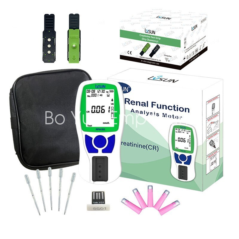 Home Use 3-in-1 Kidney Health Monitor - Tests Creatinine, Urea & Uric Acid