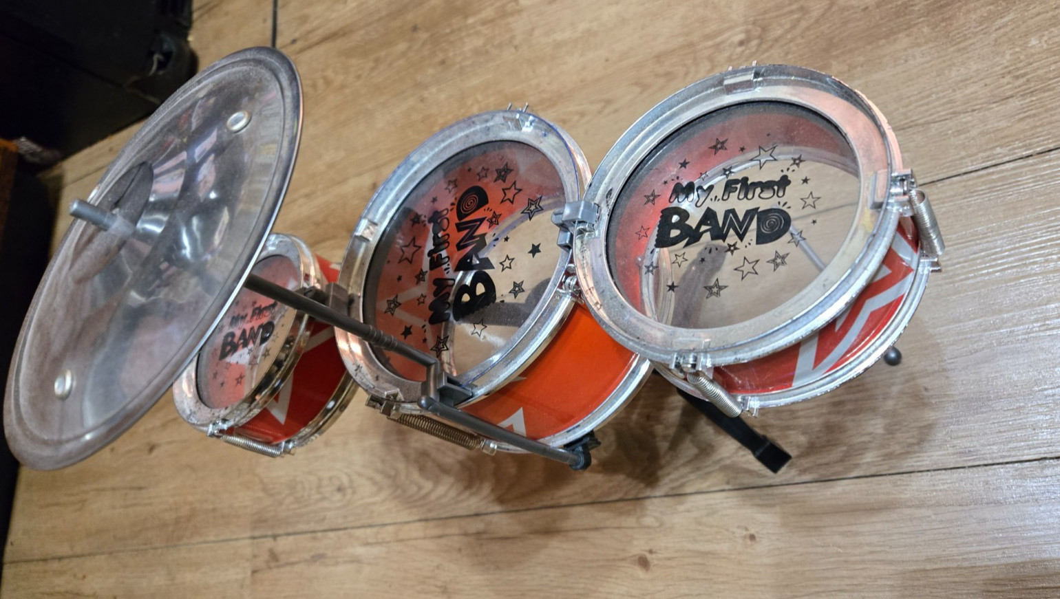 My First Band Drum Set Child Red