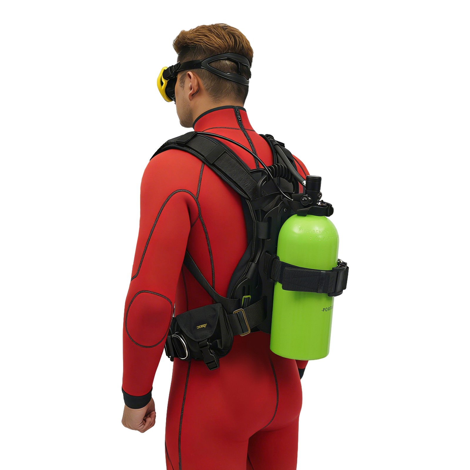 Scuba Tank Kit 3L Diving Scuba Tank Diving Equipment Scuba Tank For Snorkeling