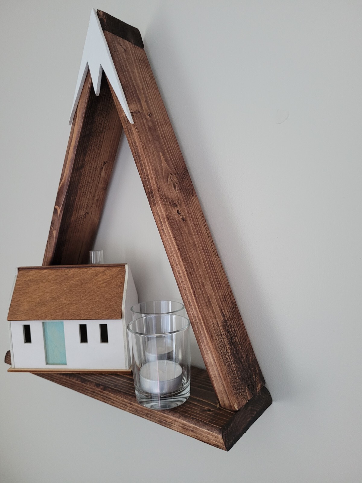 Rustic Mountain Shelf