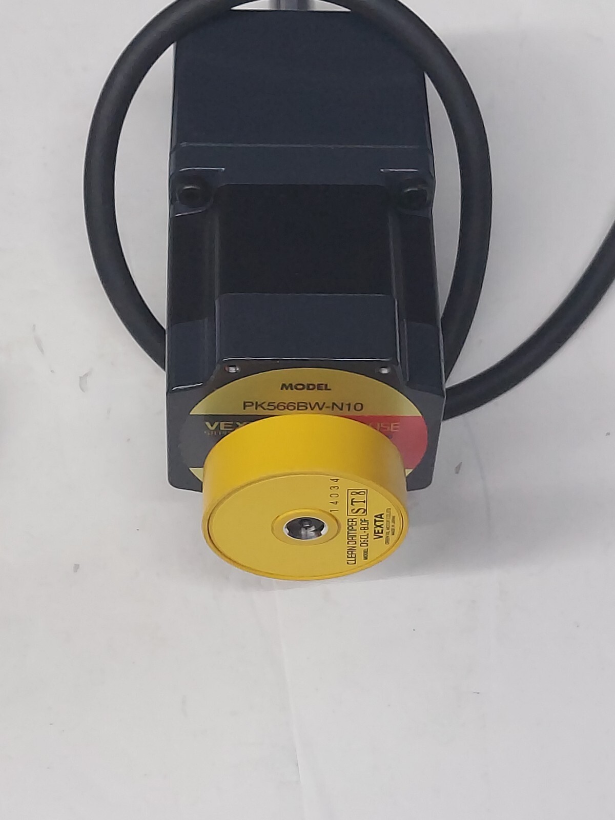 PK566BW-N10 ORIENTAL MOTOR STEPPING MOTOR 5-PHASE & D6CL-8.0F CLEAN DAMPER M63