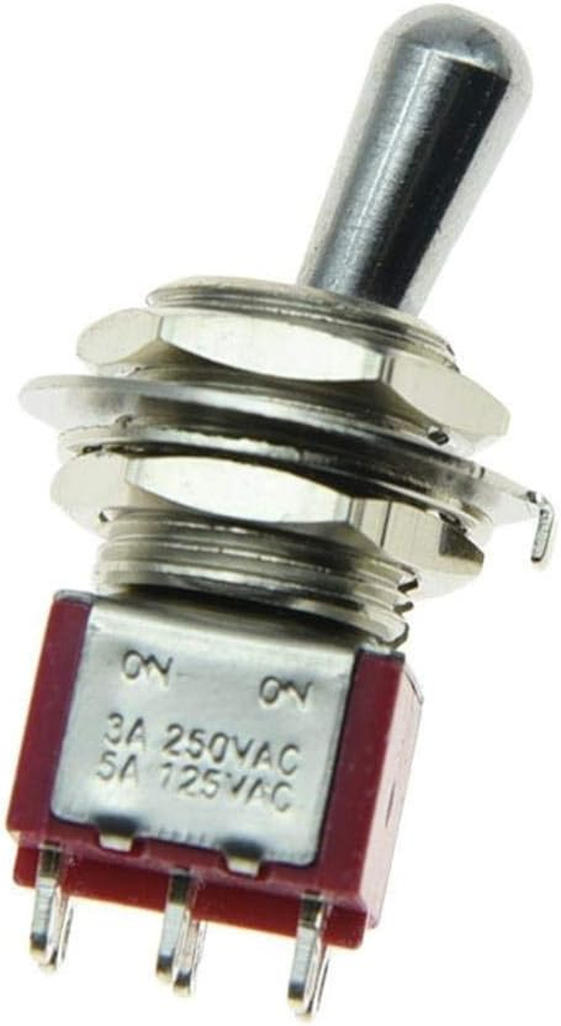 DPDT 2 Way ON ON Fat Bat Toggle Switch for Guitar Amp Amplifier Sealed