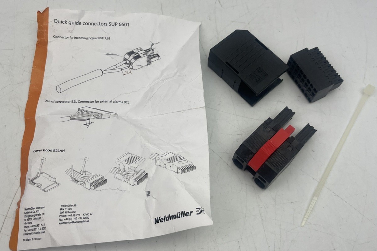 Ericsson Quick Guide Connector Kit SUP 6601  NTB 101 29/1  - NEW / UNUSED