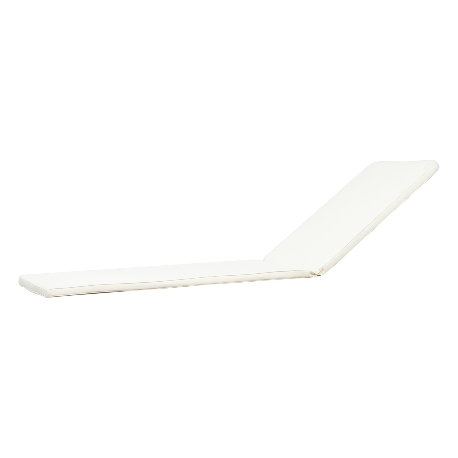 Water-Resistant Chaise Lounge Cushion - Outdoor, Removable Cover, Safety Zippers