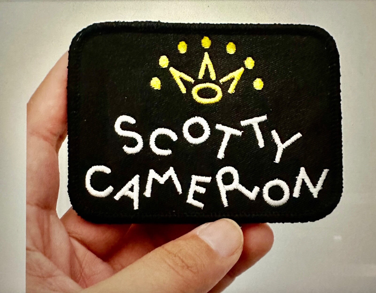 FABULOUS PRO GOLF EMBROIDERED IRON-ON PATCH...VERY LIMITED!!!