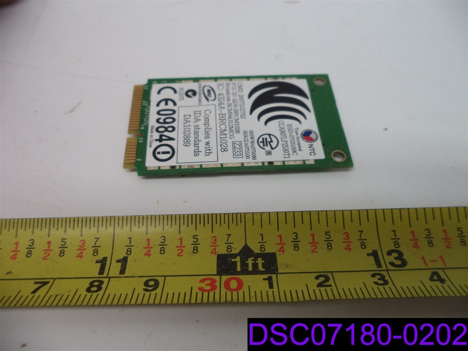Used Wireless Card Adapter BCM94312MCG