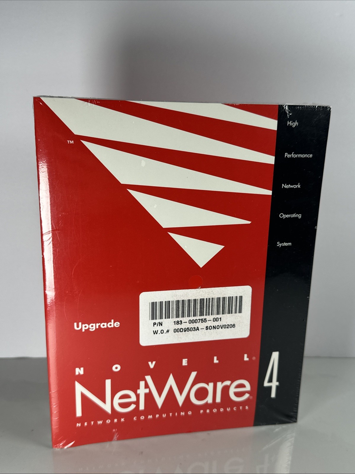 Novell NetWare 4 Upgrade Bundle Factory Sealed Vintage Rare 183-00075-001