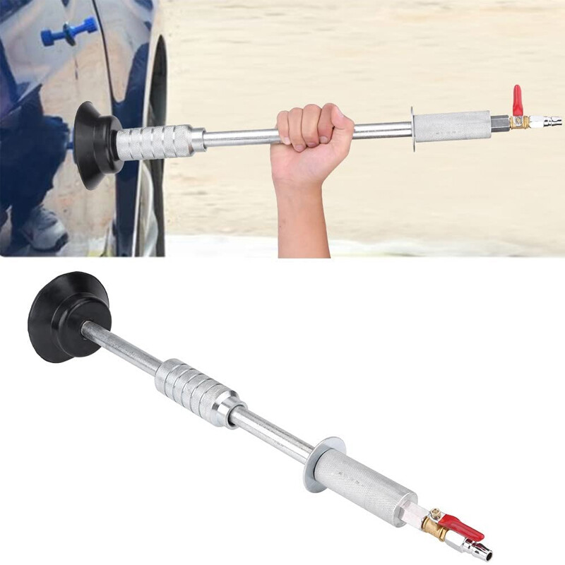 Car Auto Body Repair Suction Cup Slide Air Pneumatic Dent Puller Tool Hammer Set