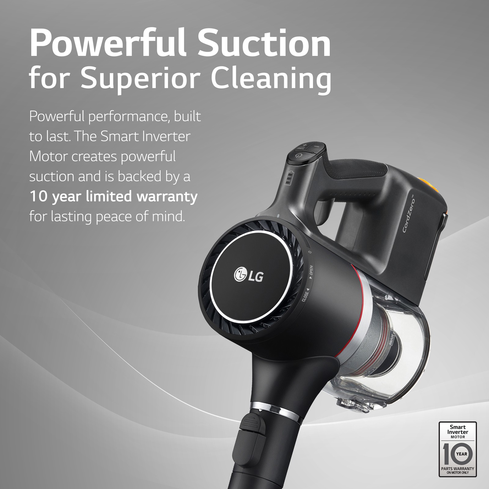 LG A916BM Cord Zero A9 Cordless Stick Vacuum Cleaner