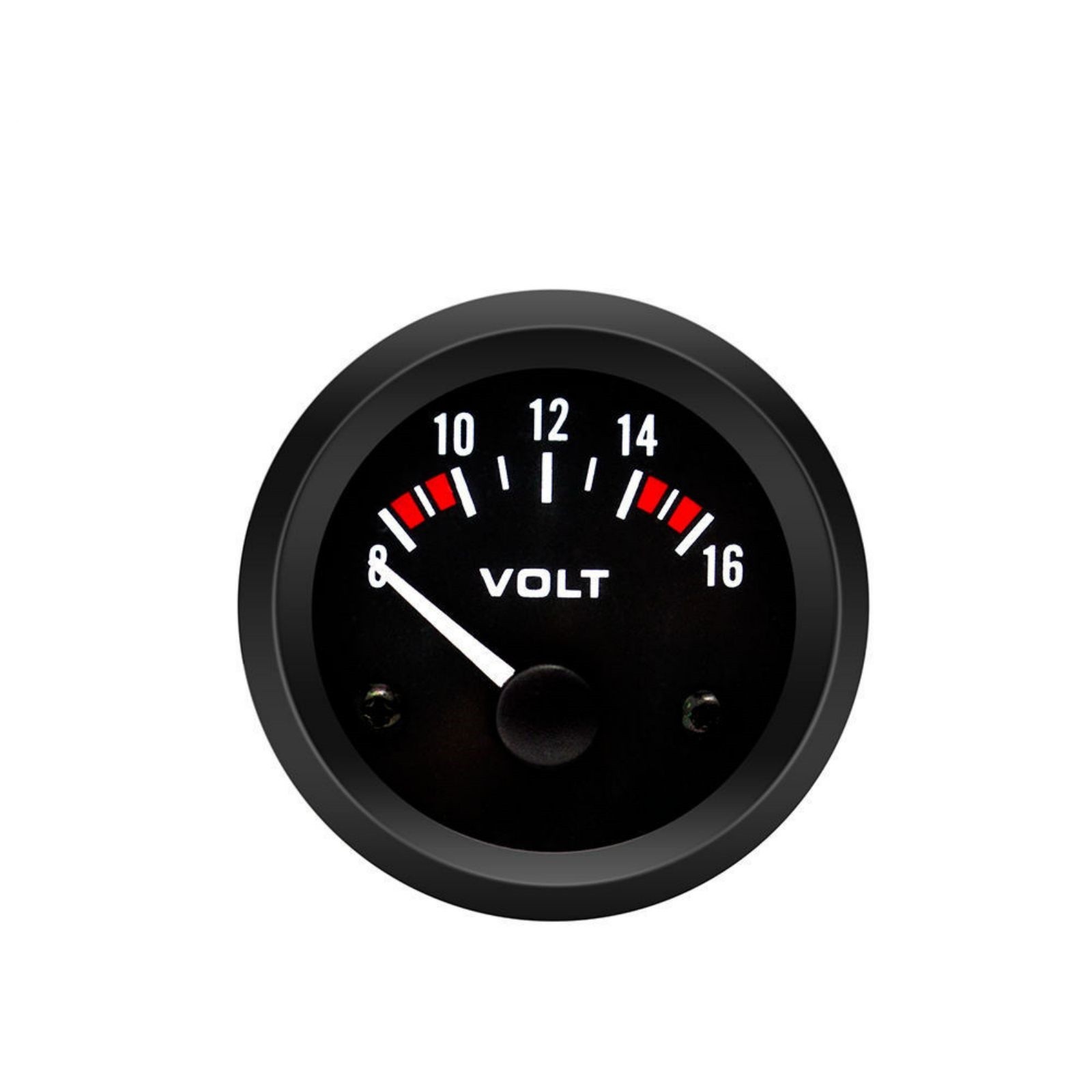2" 52mm Universal LED Voltmeter Voltage Gauge Panel Meter For 12V Car Motorcycle