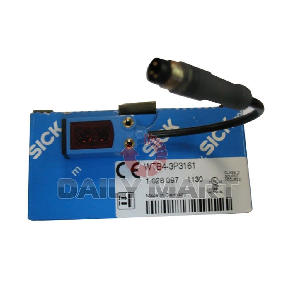 SICK NEW WTB4-3P3161 PLC PHOTOELECTRIC PROXIMITY SENSOR, PNP, M8 3-PIN
