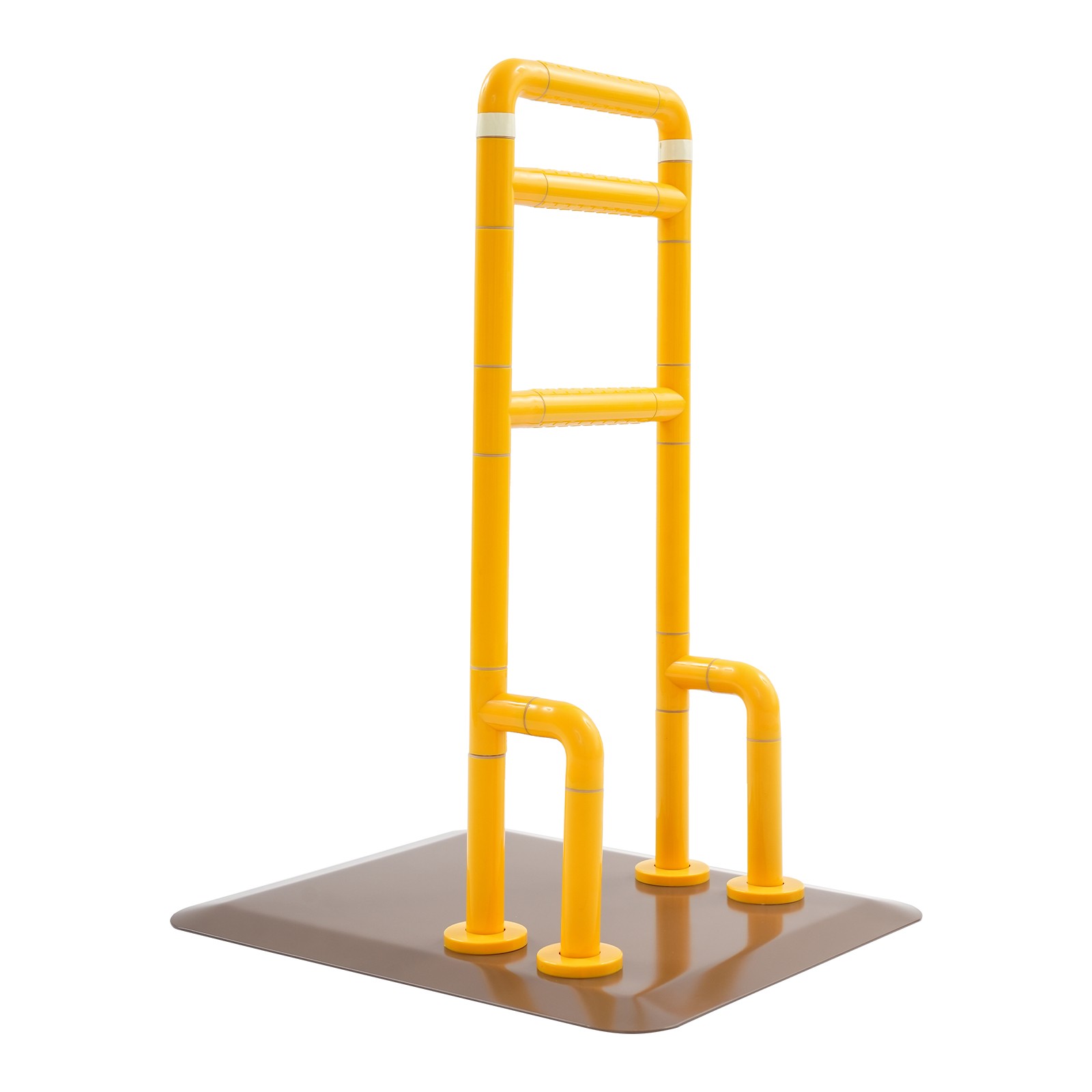 3-Level Stand Assist Handrail Floor Mount Yellow for Bed & Sofa