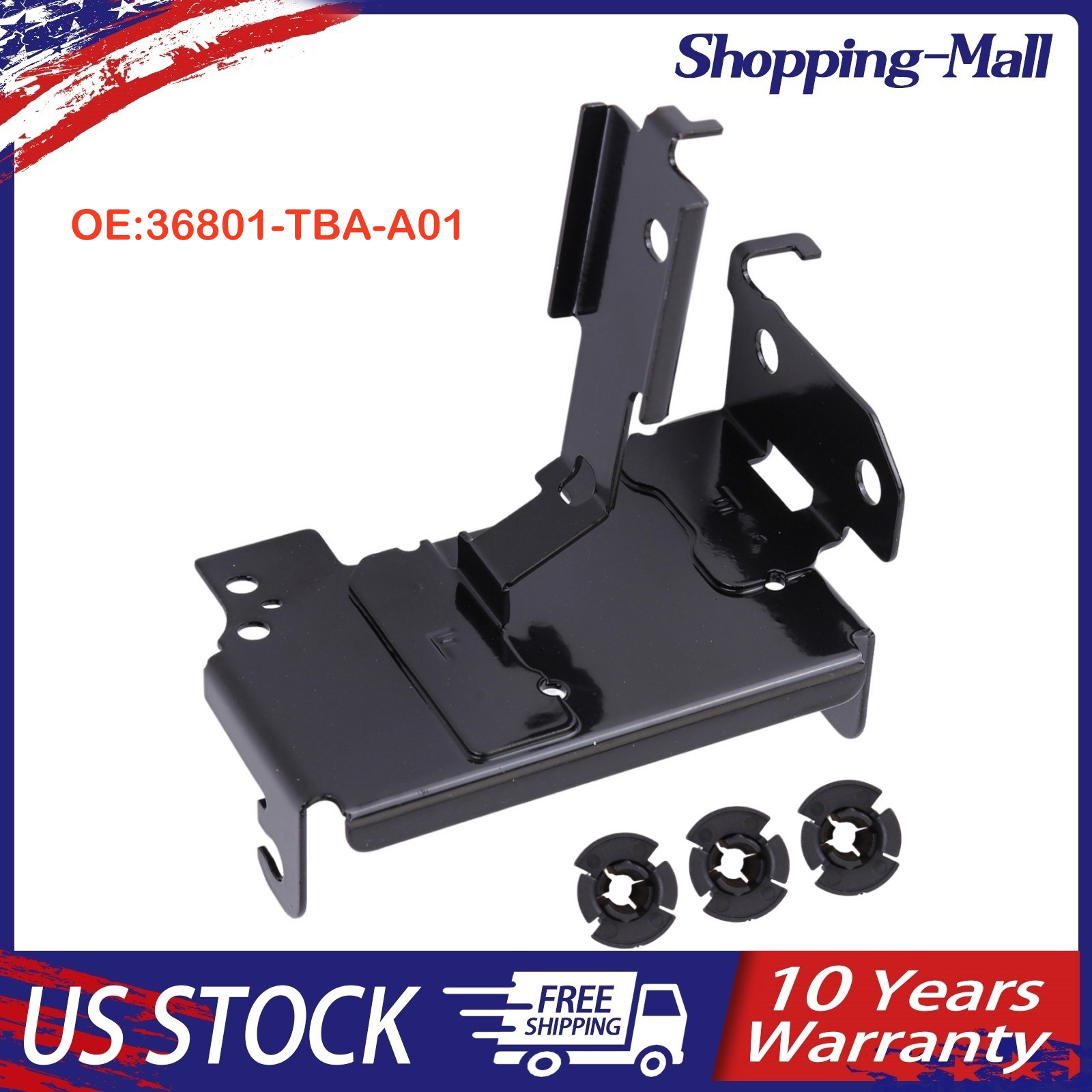 For Honda Civic FC1 FC7 2016-2018 Radar Bracket Black Replacement 36801-TBA-A01