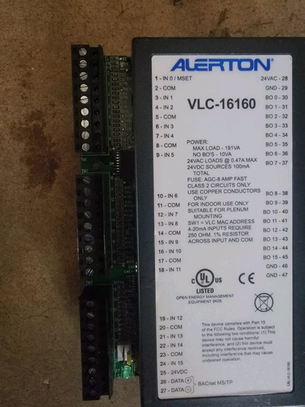 Alerton VLC-16160
