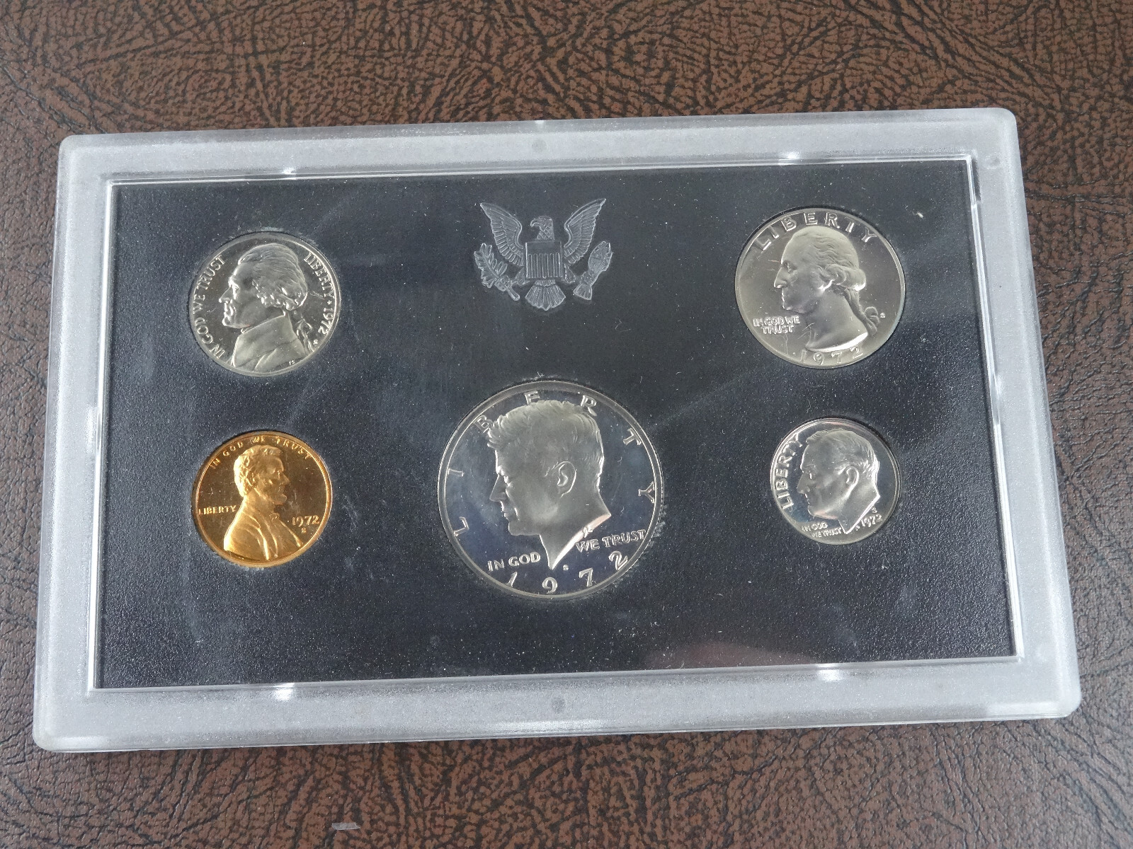 1972-S US Mint Proof Set 5 Coin Set OGP Original Government Packaging