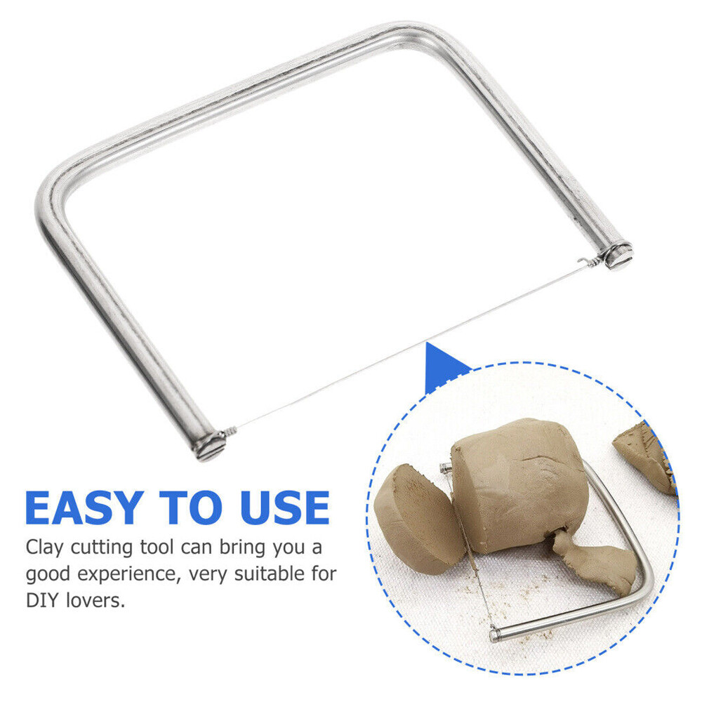 For Clay Metal Mud Pottery Tools Clay Metal Handhold Mud Cutting Tool