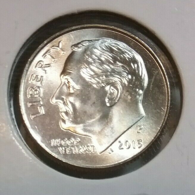 2013 Roosevelt Dime  P - BU - Uncirculated