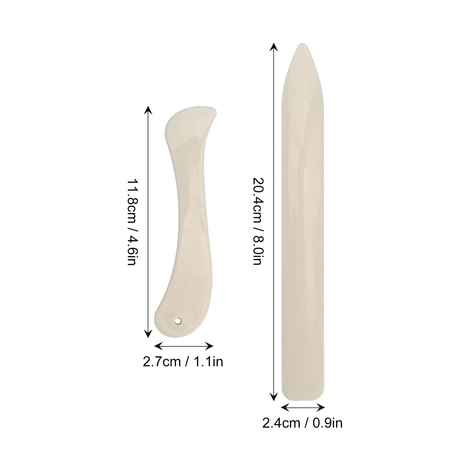 2 Bone Folder Tools Convenient And Multipurpose For DIY Crafts