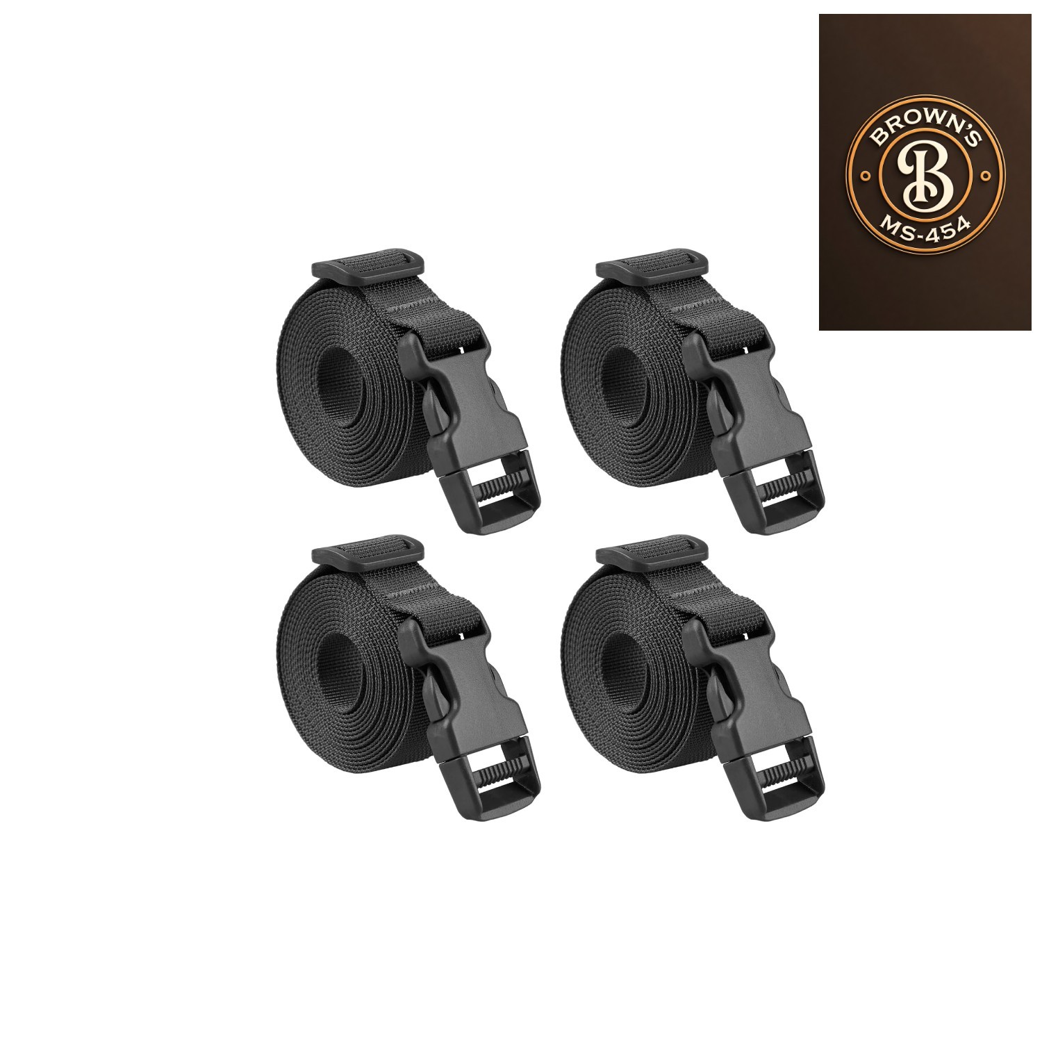24" 40" 60" 100" Strap Buckle Packing Straps Adjustable 1-Inch Belt