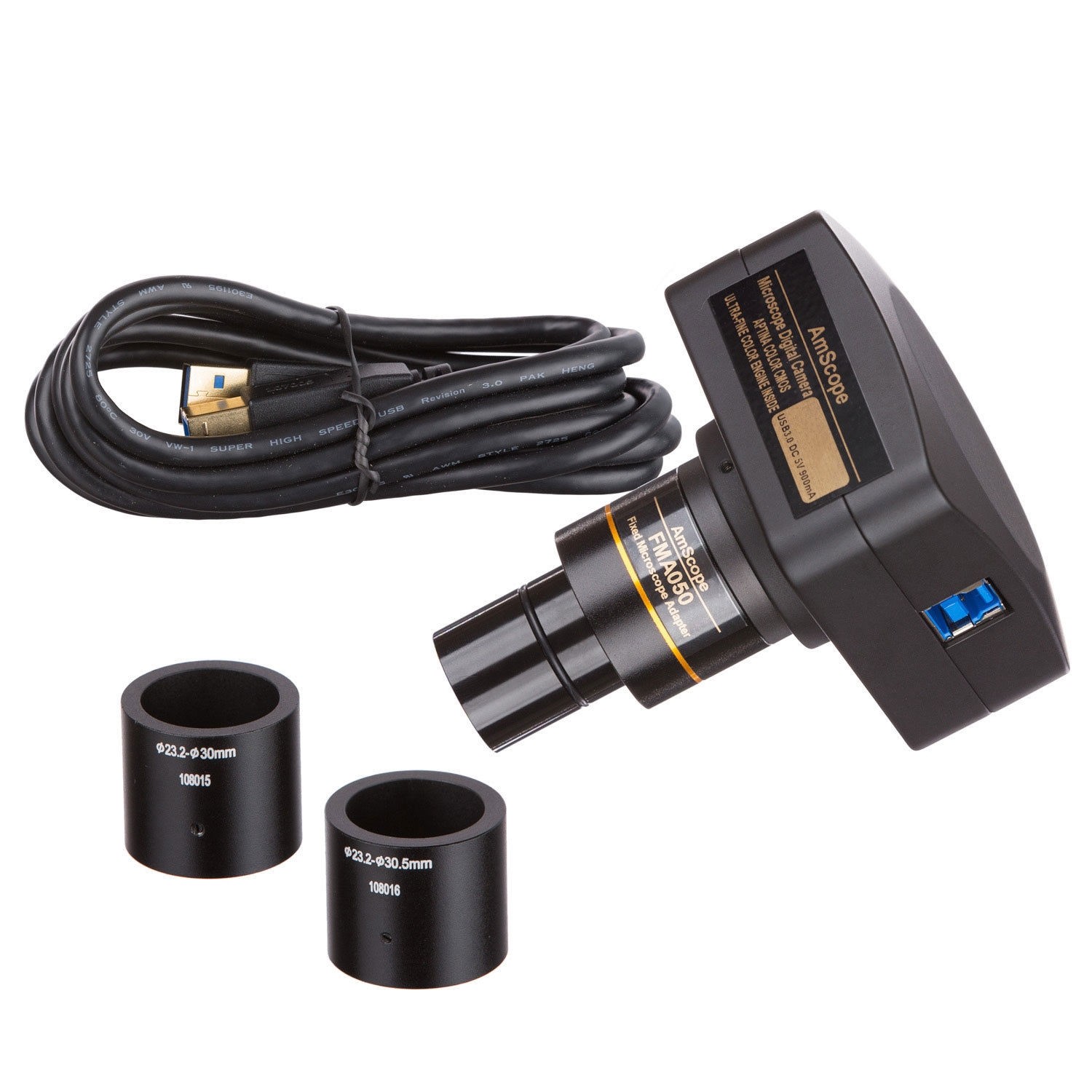 AmScope 3MP USB3.0 Fluorescence Digital Camera