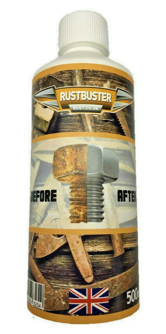 Rust Remover - Solution Removes Rust Easily - 500ml/G - FREE NEXT DAY POSTAGE