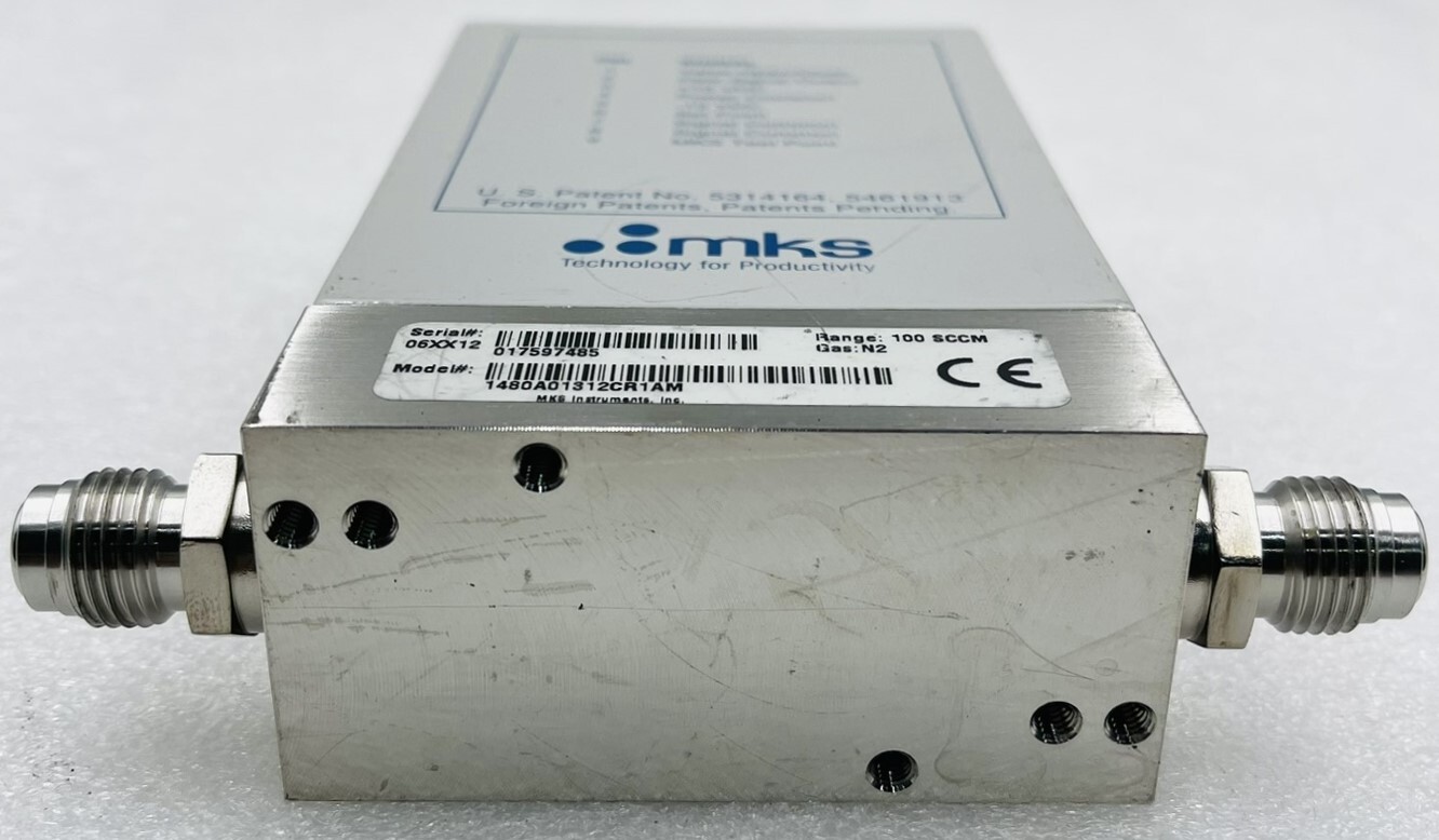 MKS 1480A01312CR1AM Mass Flow Controller 100 SCCM N2