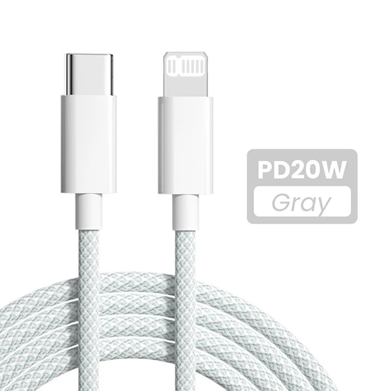 20W fast charging cable, suitable for iPhone 11, 12, 13, 14 Pro Max