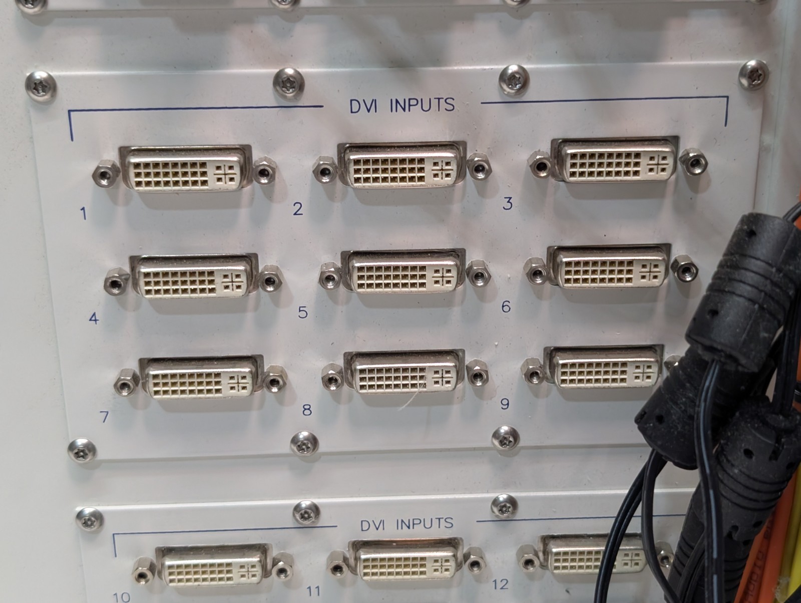 Custom Patch Panel Routing Junction from a Karl Storz OR1 Medical Operating Room
