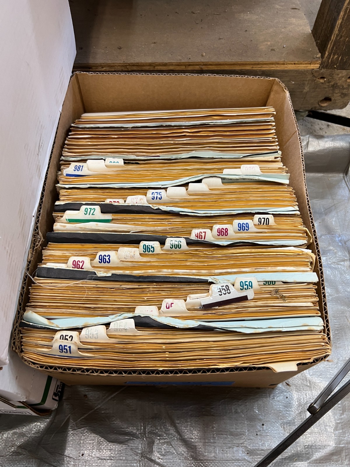SAMS Photofact Folder Sets 950-995