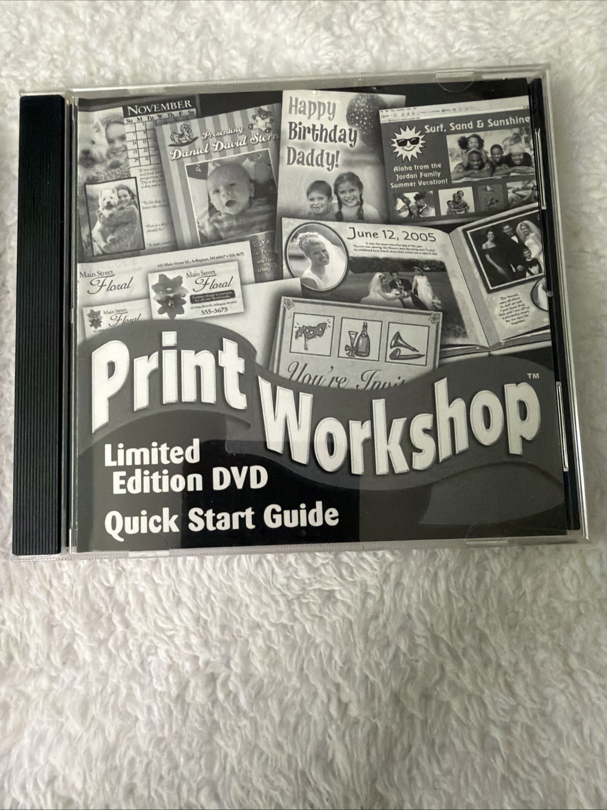 Print Workshop 2005 Limited Edition PC DVD-ROM ValuSoft Hemera Windows 98/2000XP