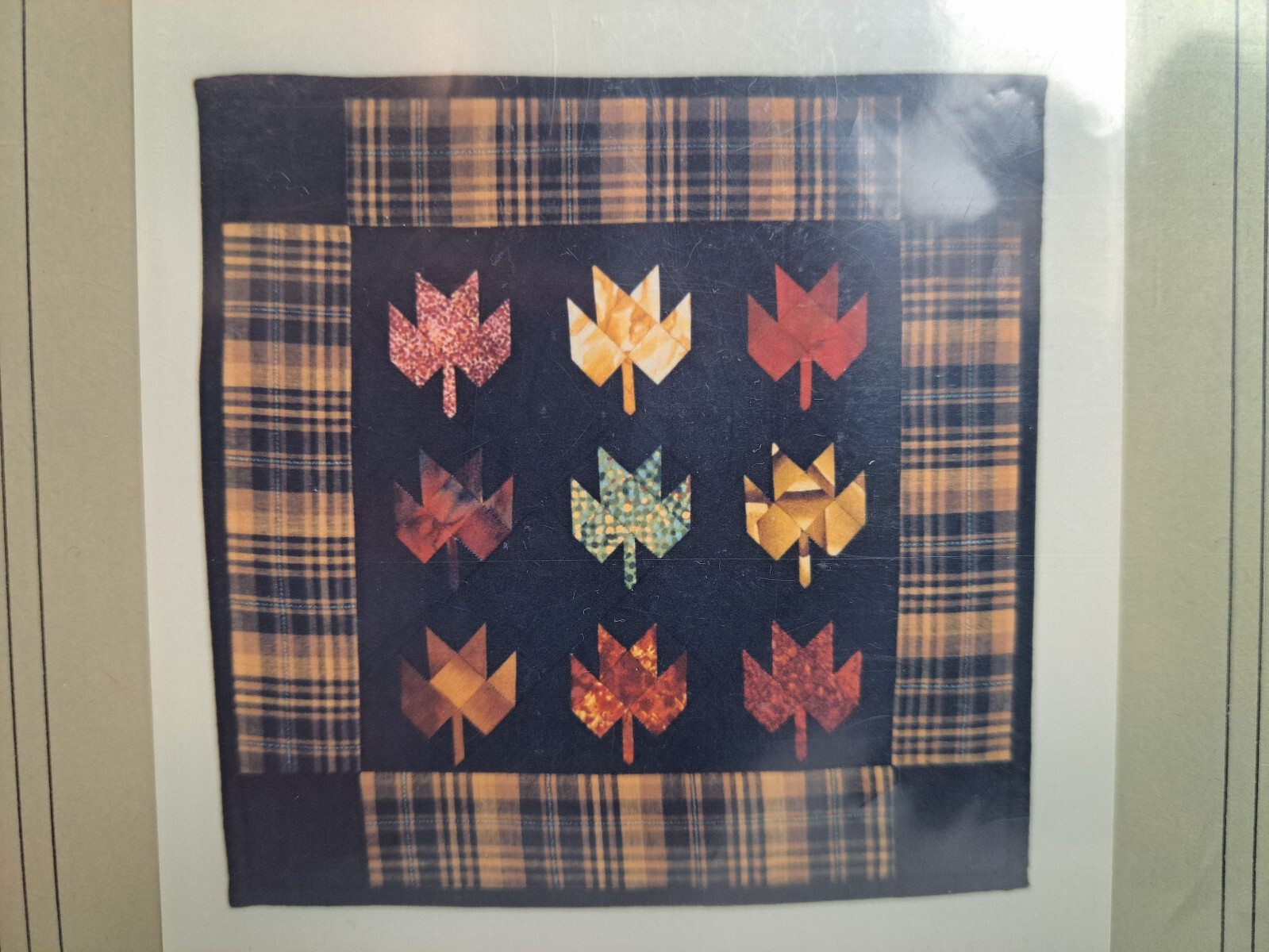 Kris Lange Designs Quilt Pattern - Maple Leaves (13" Square) #KL920 - Uncut
