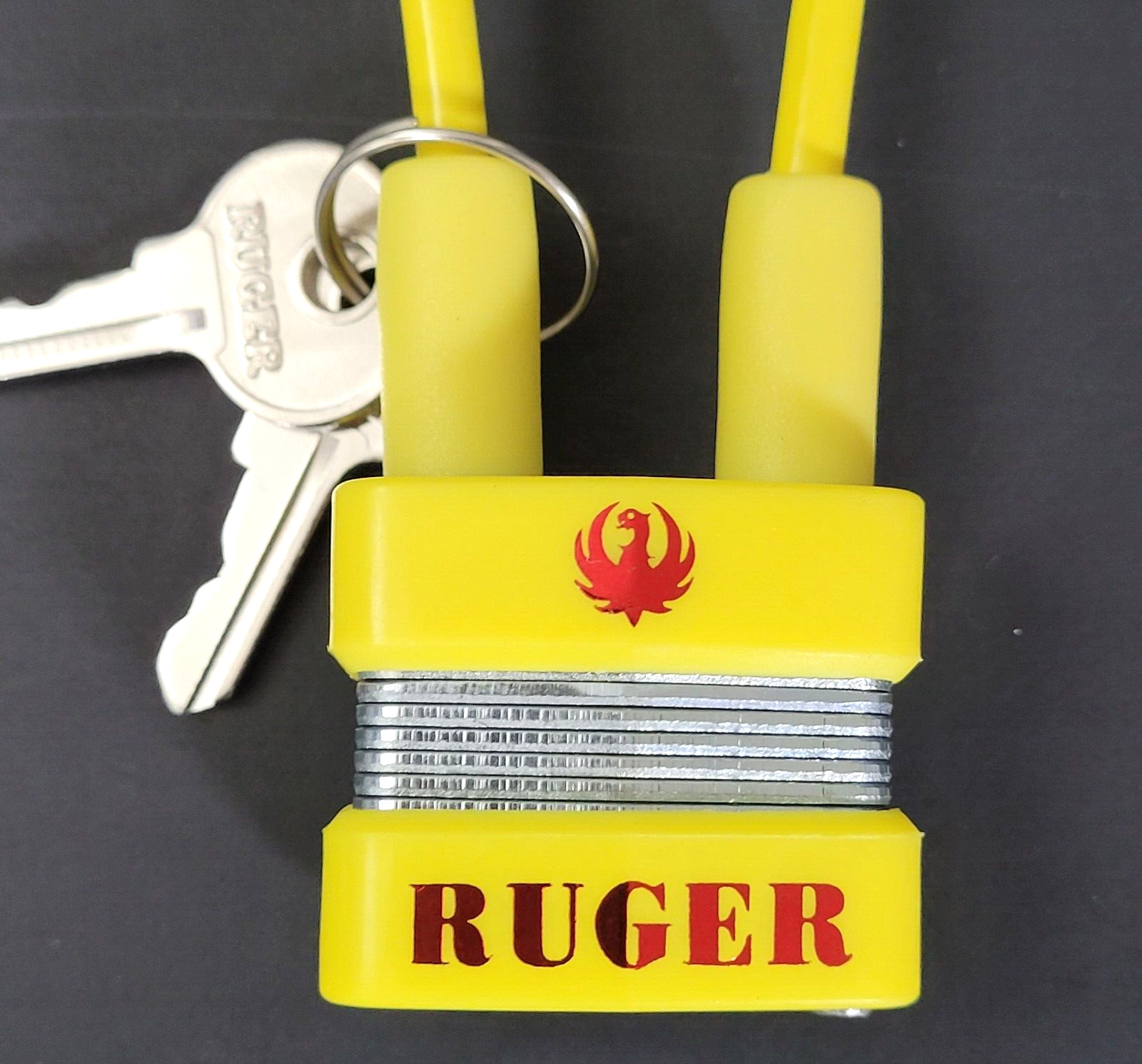 RUGER SHOTLOCK CABLE FIREARM LOCK W/ 2 KEYS GUN PISTOL SHOTGUN RIFLE NEW IN BAG