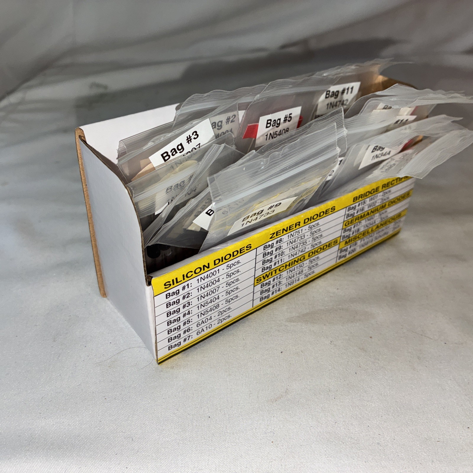 ELENCO DIODE KIT/COMPACITOR LOT