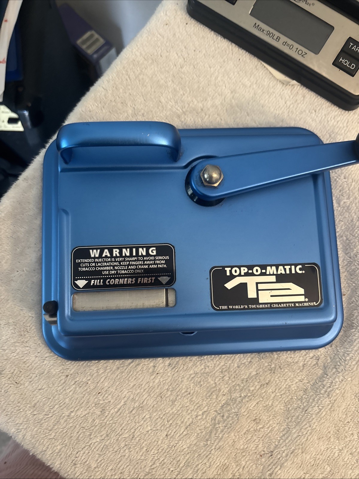 Top-O-Matic T2 Manual Cigarette Rolling Machine