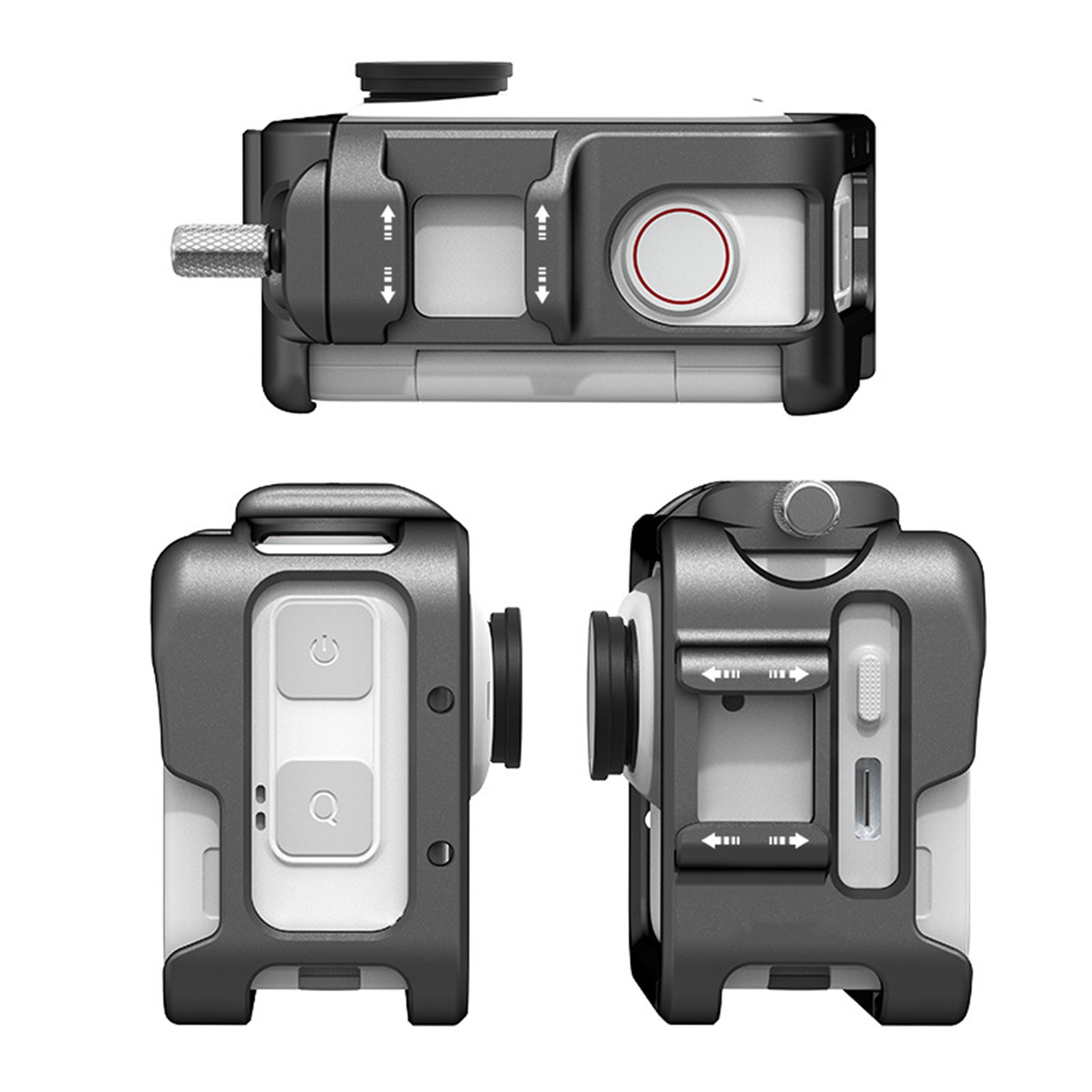 Frame Cage Extended Protective Case For Insta360 GO 3 Action Camera Repair
