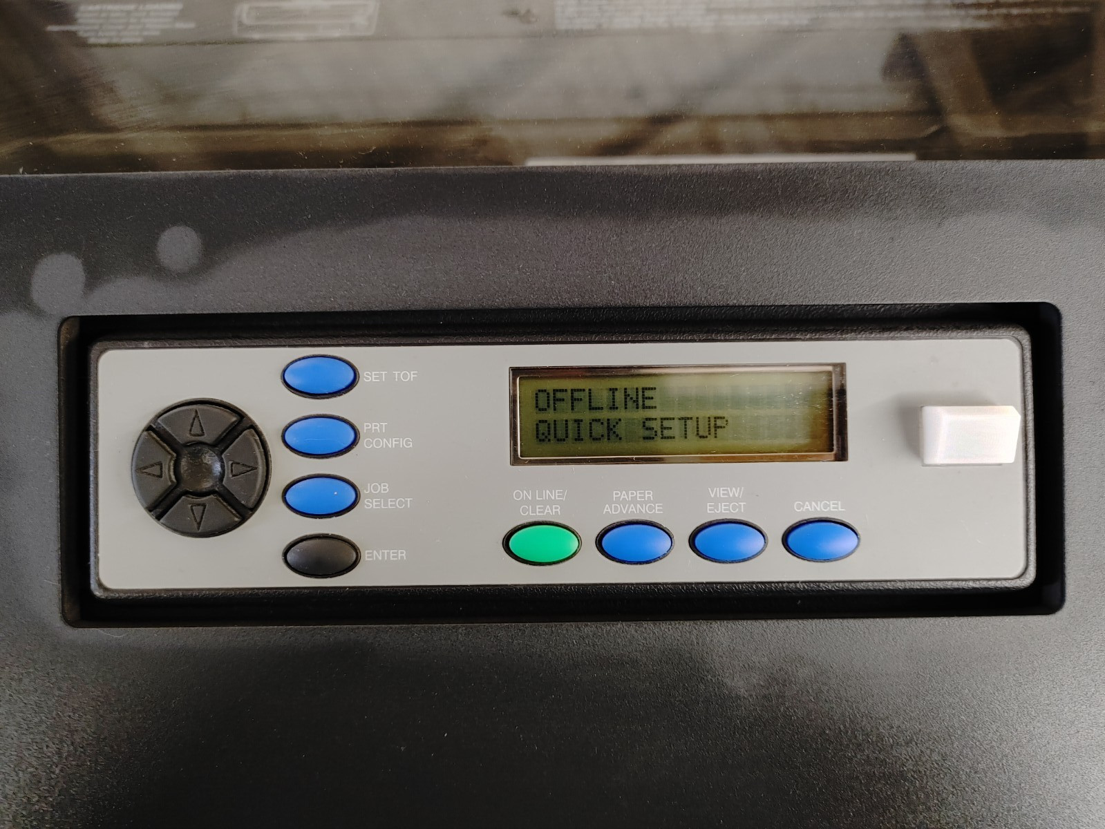 Printronix PSA3 P7210 Cabinet Cartridge Line Matrix Printer