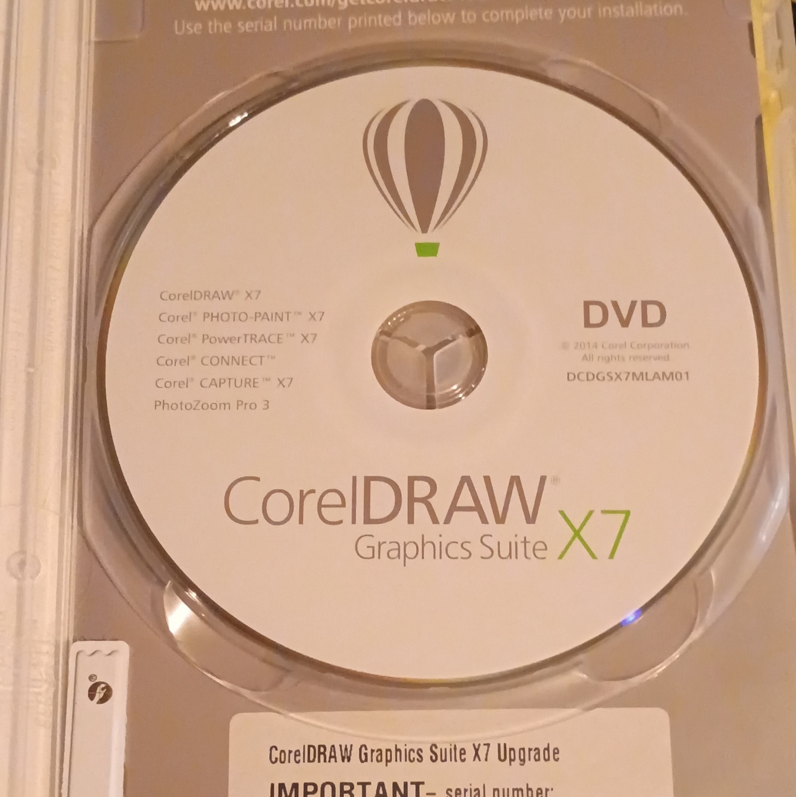 CorelDRAW Graphics Suite X7 READ DESCRIPTION