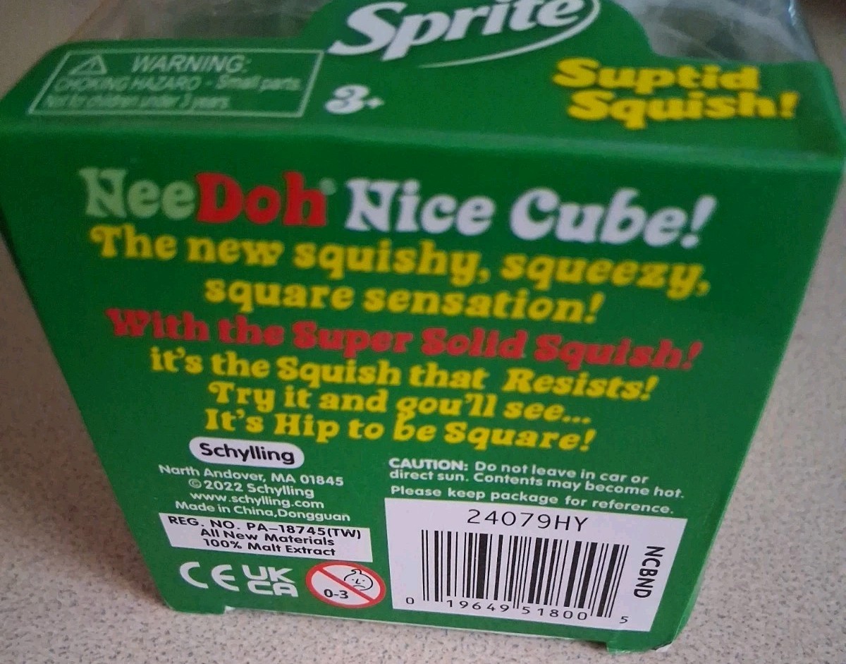 LIMITED nice cube Green