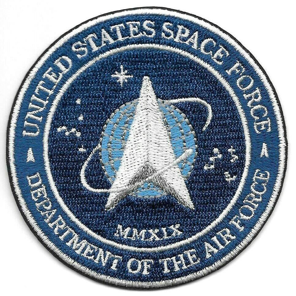 3" inch Space Force Embroidered Patch Iron on sew on
