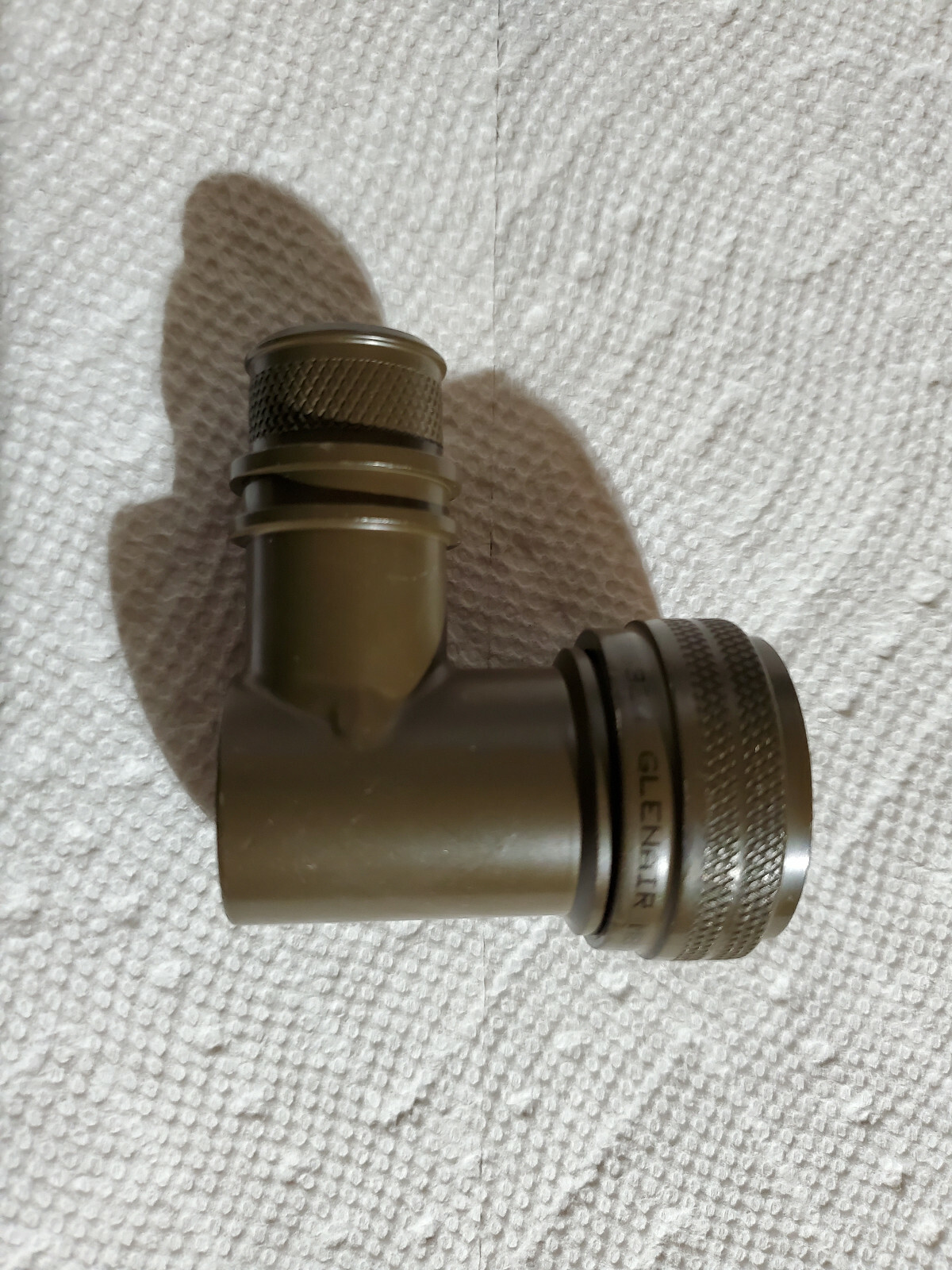 Glenair M85049/84-18W02 Circular MIL Spec Banding Backshell (Right-Angle)