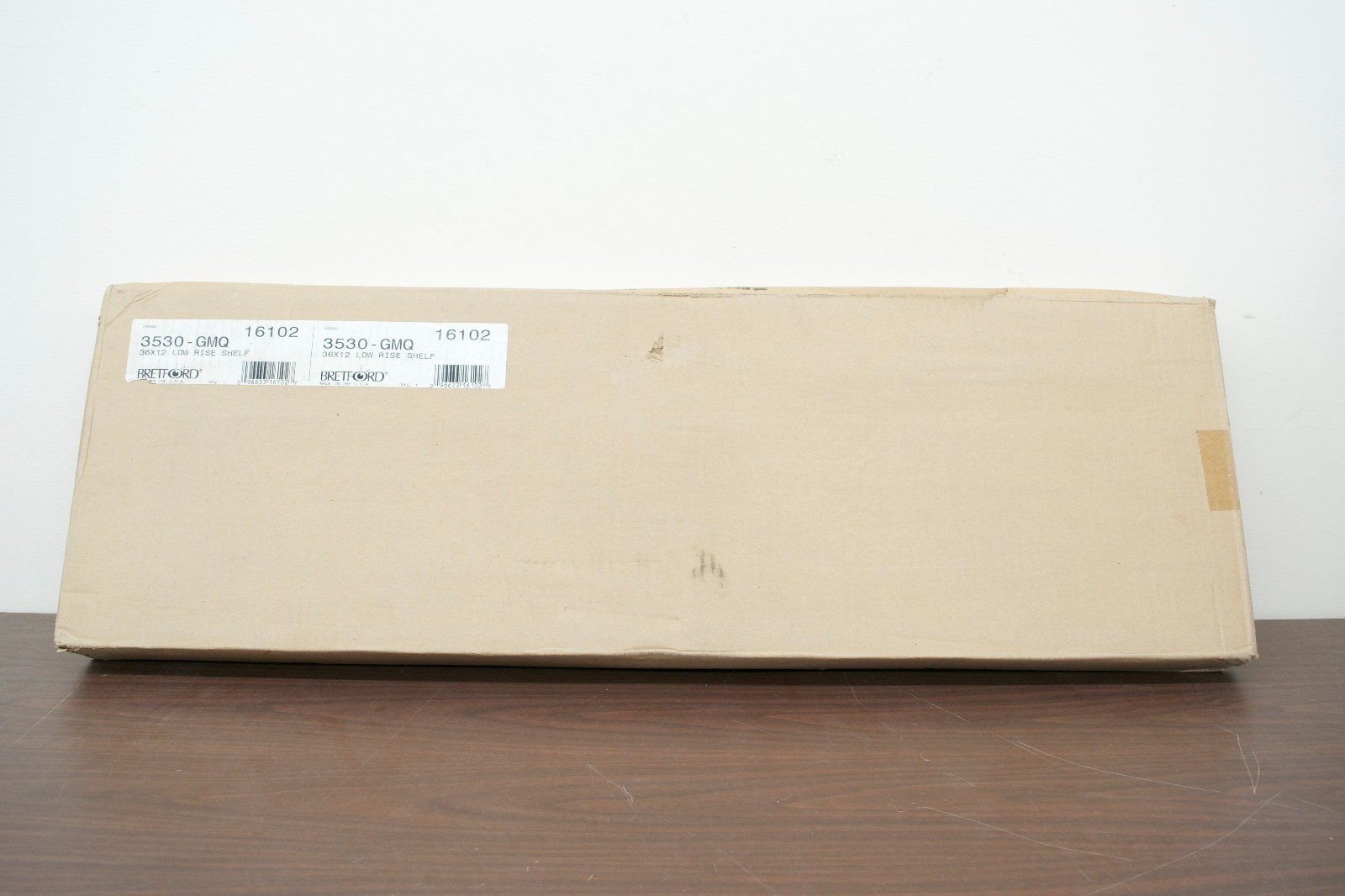 Bretford 3530-GMQ 36" x 12" Low Rise Shelf