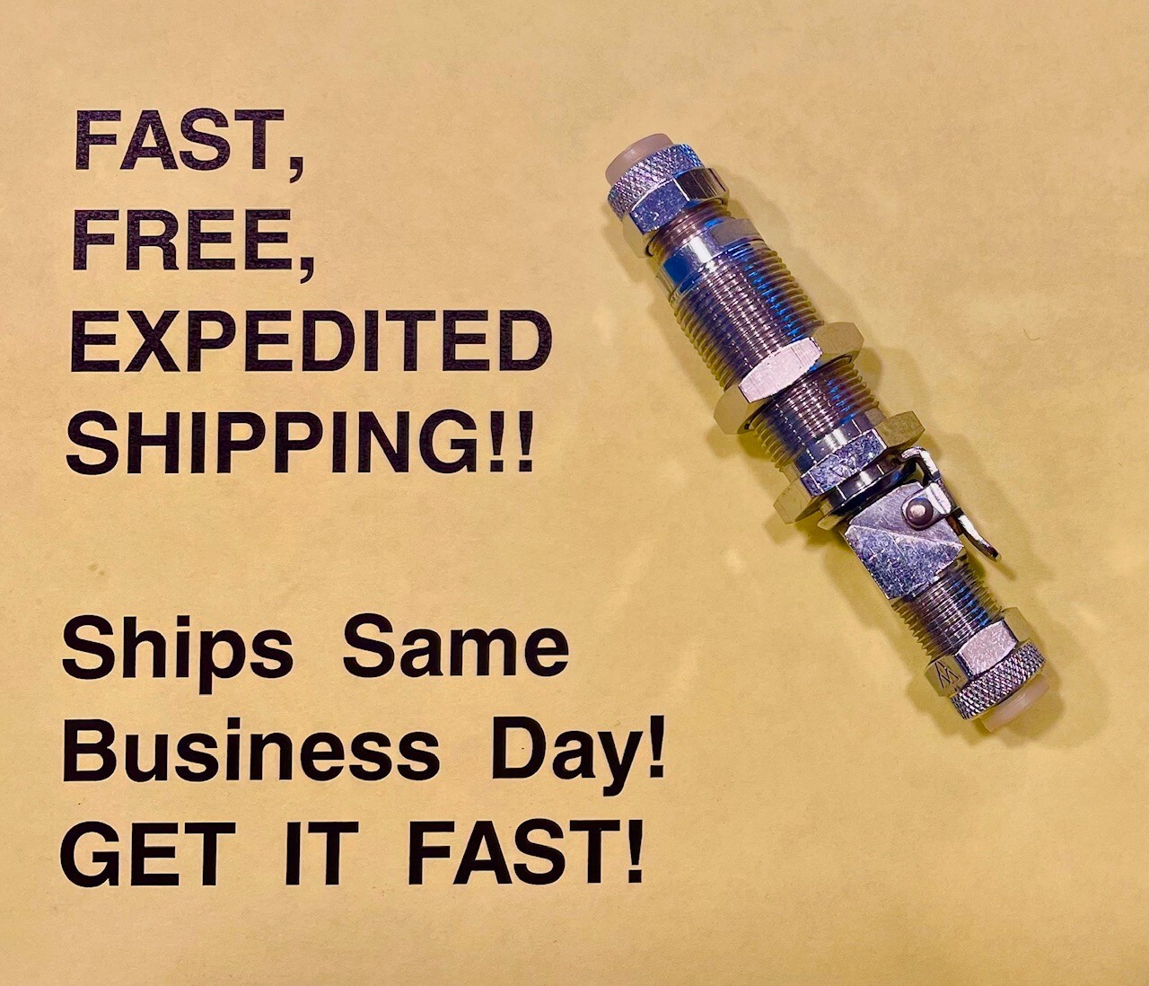 Parker 394P-6-6; Imperial 294P 06 Disconnect/Connector; FREE SAME DAY SHIPPING!