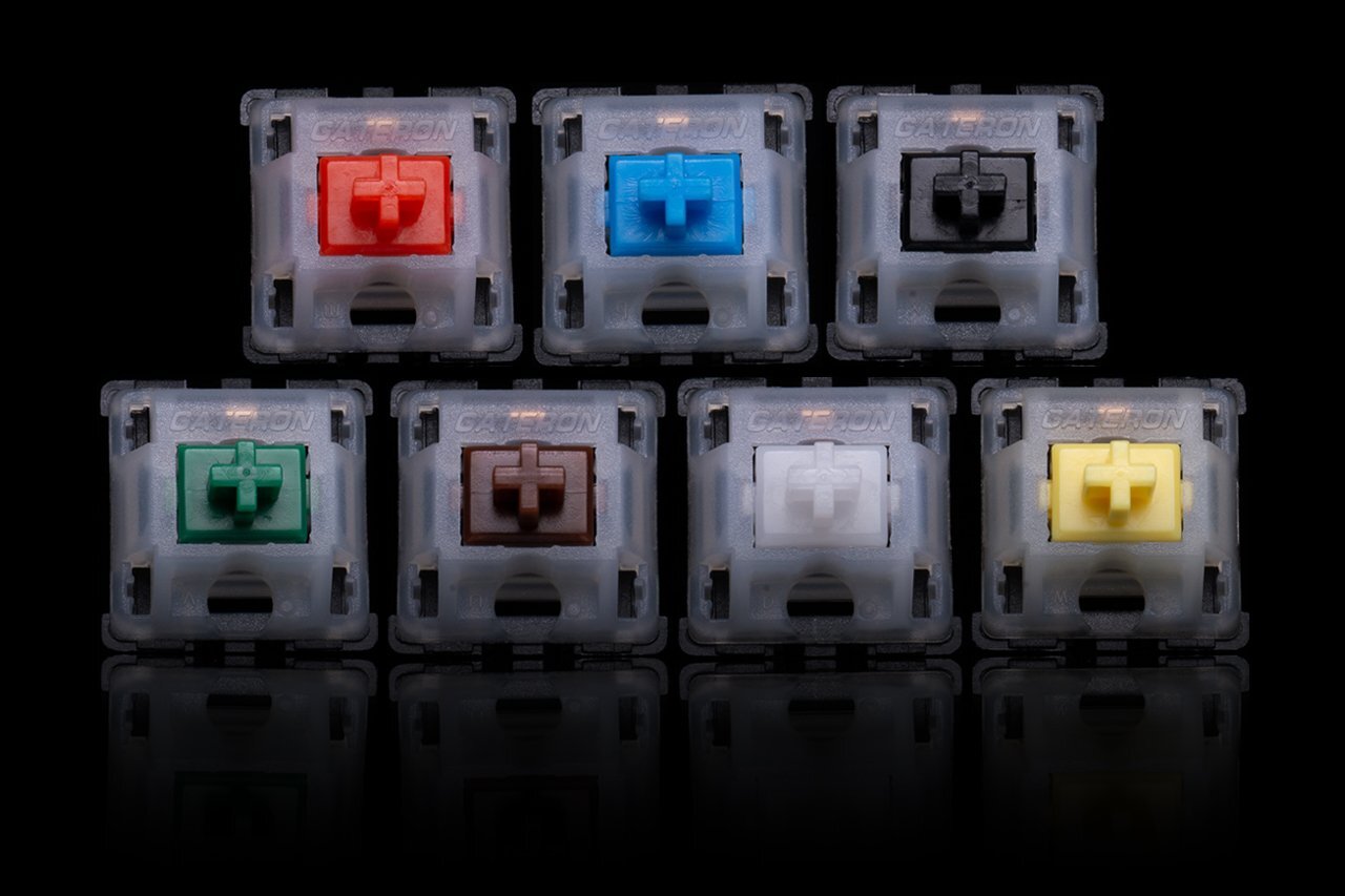 Gateron Clear Top Switches - [LOT] Various Color/Quantities