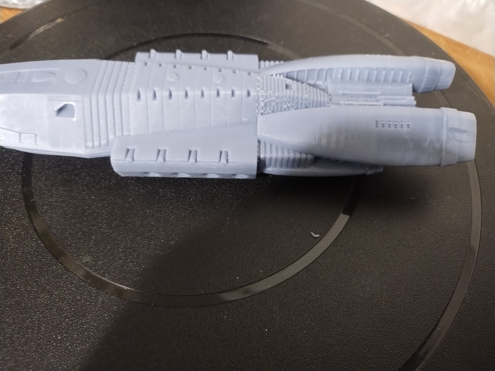 Battlestar Galactica Adamant Class Carrier 3D Print 8.75"