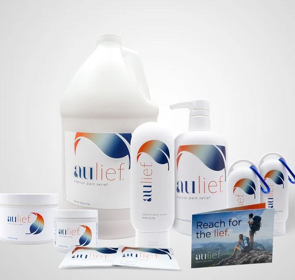 CLOSEOUT SALE! Aulief Topical Pain Relief Cream Green (China-Gel) EXPIRES 8/2026