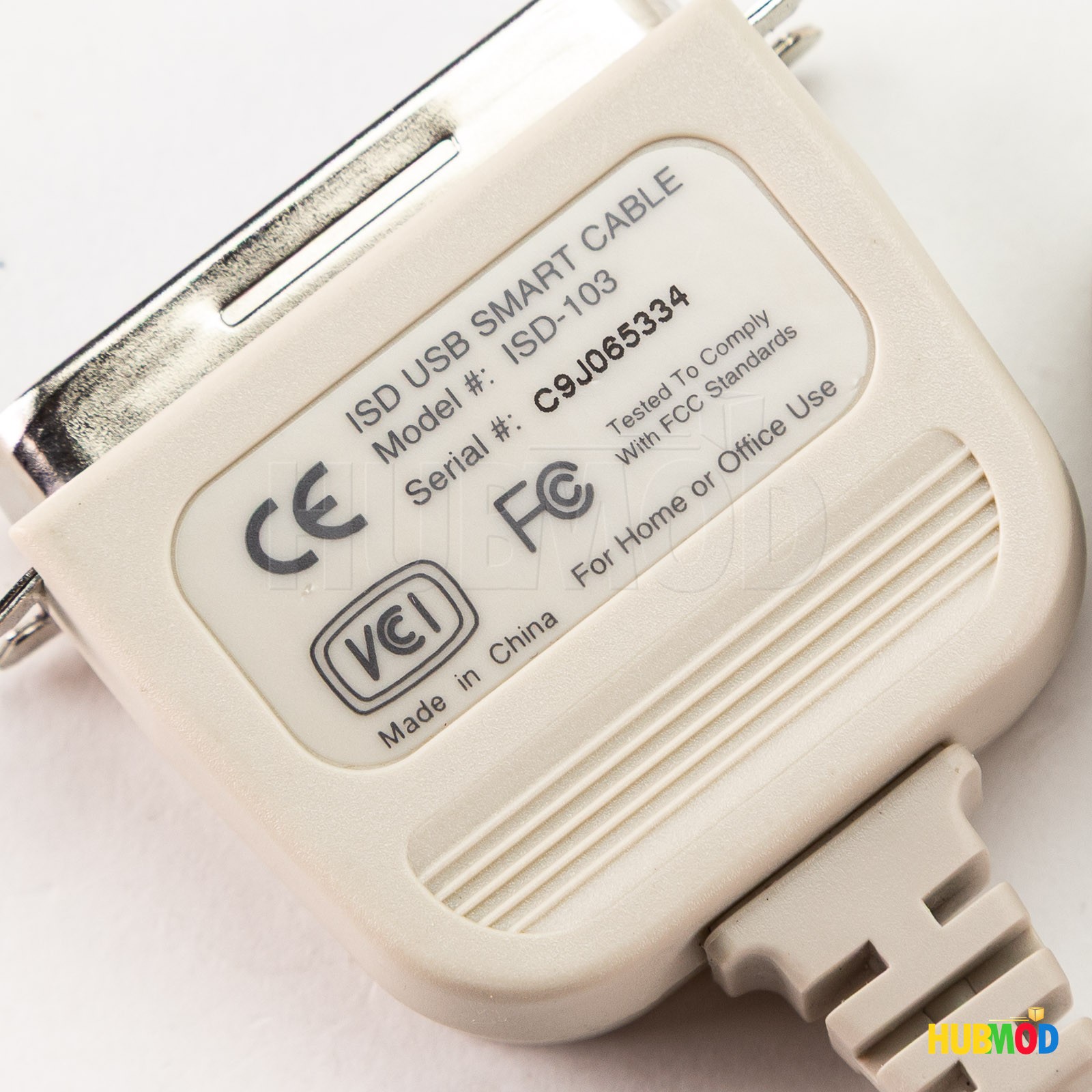 Epson ISD USB Adapter Smart Cable Model: ISD-103 - USB to Parallel Printer